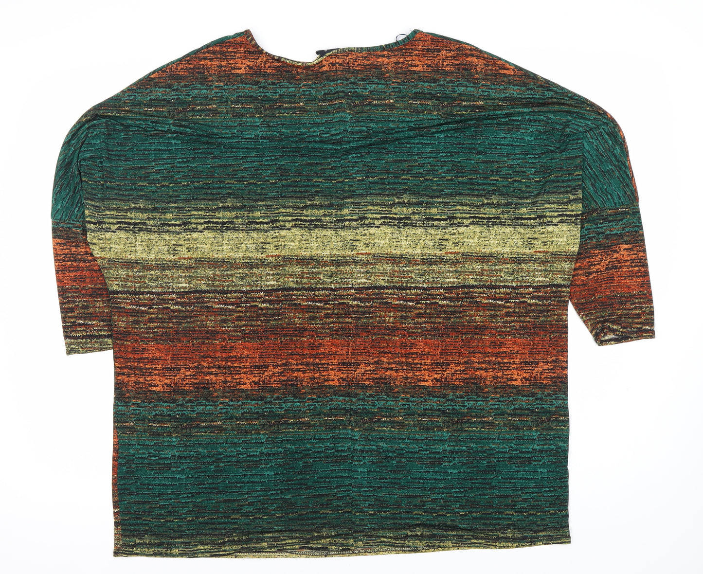 Saloos Women's Multicoloured 3/4 Sleeve Top