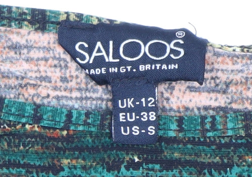 Saloos Women's Multicoloured 3/4 Sleeve Top