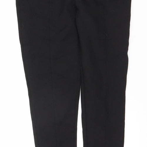 Zara Women's Black Leggings S - Button Accents