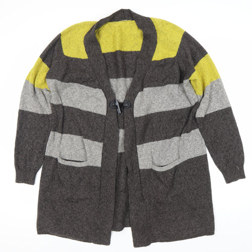 Yara Trail Women's Multicoloured Striped Cardigan, M