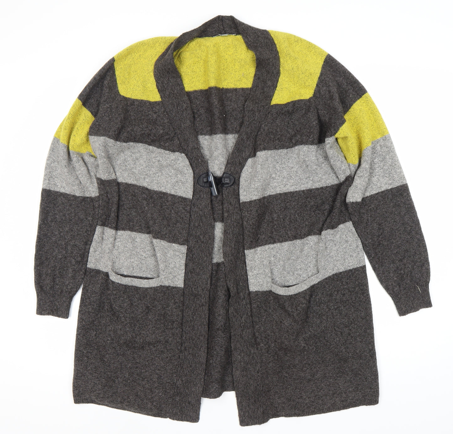 Yara Trail Women's Multicoloured Striped Cardigan, M