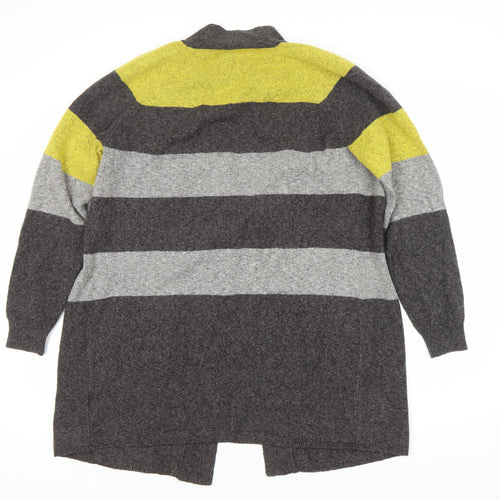 Yara Trail Women's Multicoloured Striped Cardigan, M