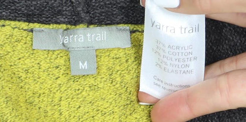 Yara Trail Women's Multicoloured Striped Cardigan, M