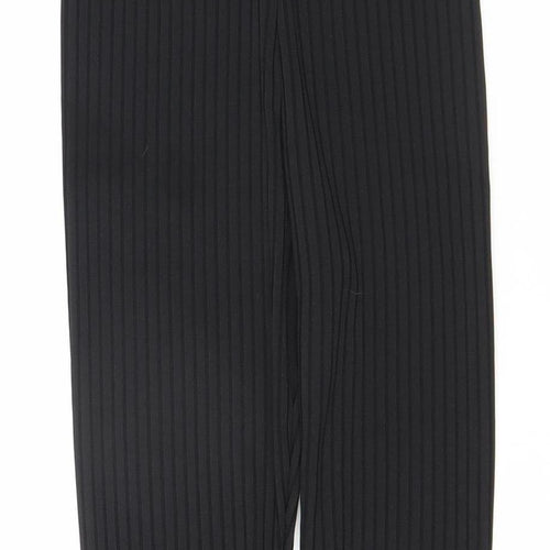 PrettyLittleThing Women's Black One Shoulder Jumpsuit Size 6