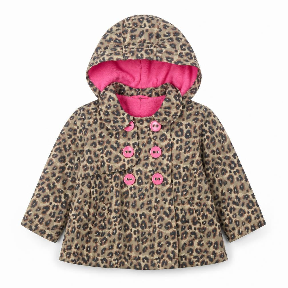 Next Girls Multicoloured Animal Print Hooded Coat 18-24 Months