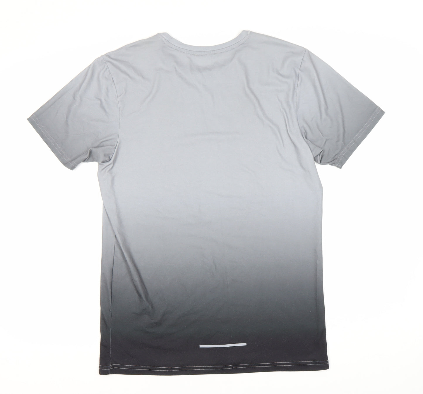MAN Men’s Grey Crew Neck Short Sleeve T-Shirt - Size S