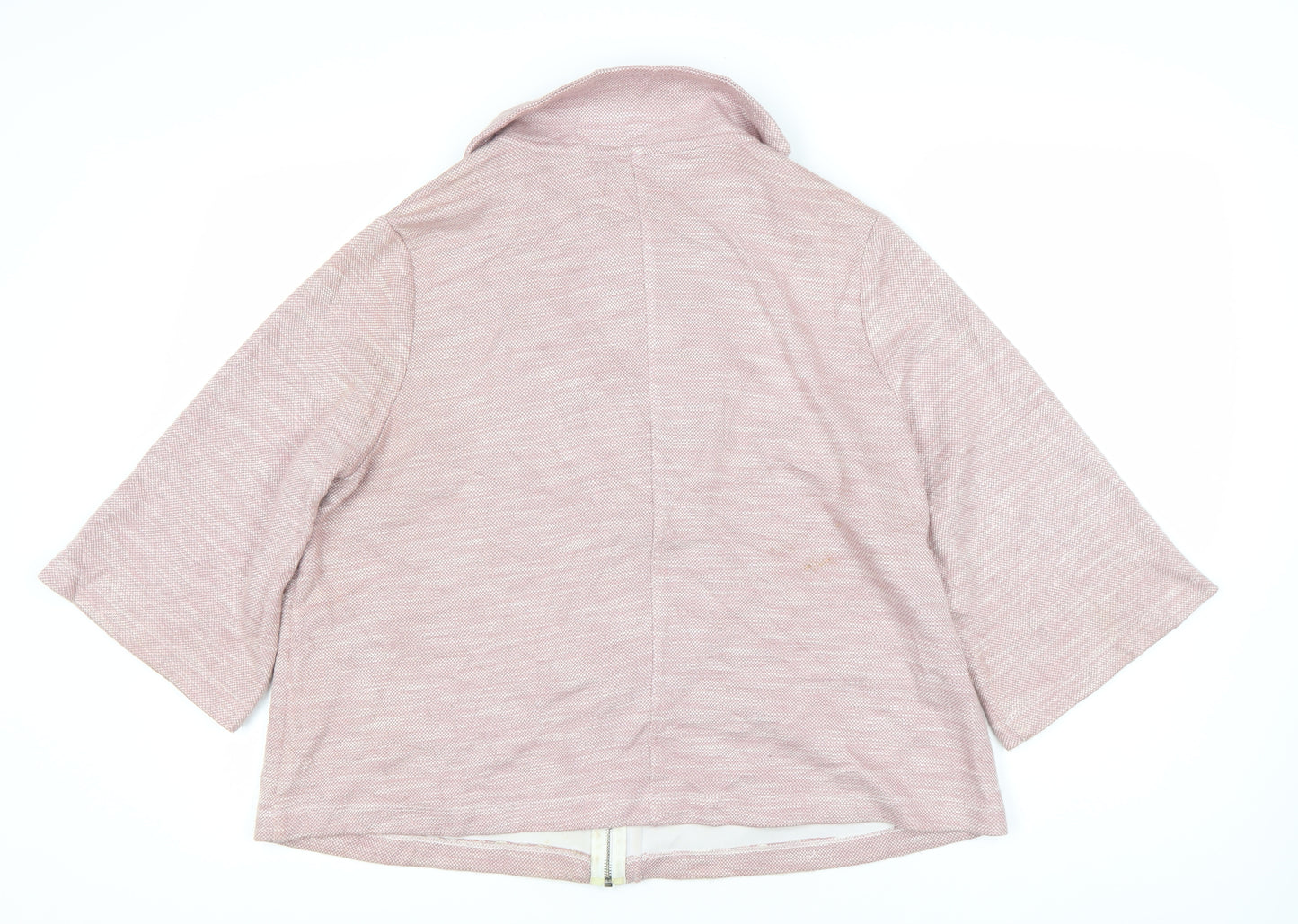 Simply Be Women's Pink Relaxed Jacket Size 18