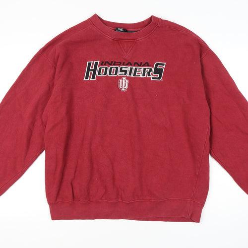 Starter Men's Red Crew Neck XL Pullover Sweatshirt
