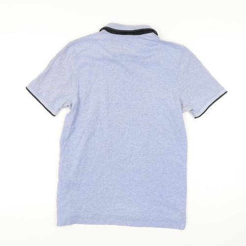 Jack & Jones Mens Blue Polo Shirt Size S