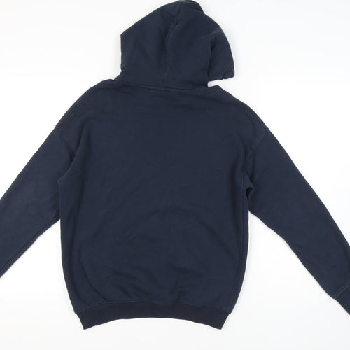 H&M Unisex Kids Blue Hoodie Size 12-13Y Gaming Theme