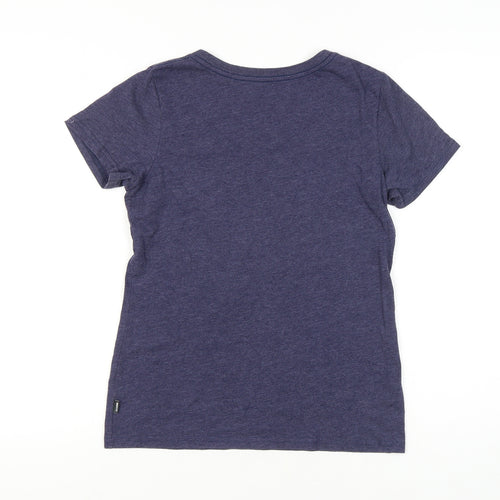 REI Women's Blue Graphic V-Neck T-Shirt - Size S