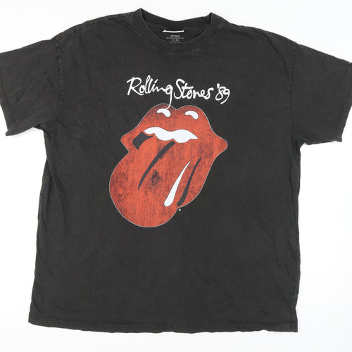 Cotton:On Unisex Black XL Relaxed T-Shirt