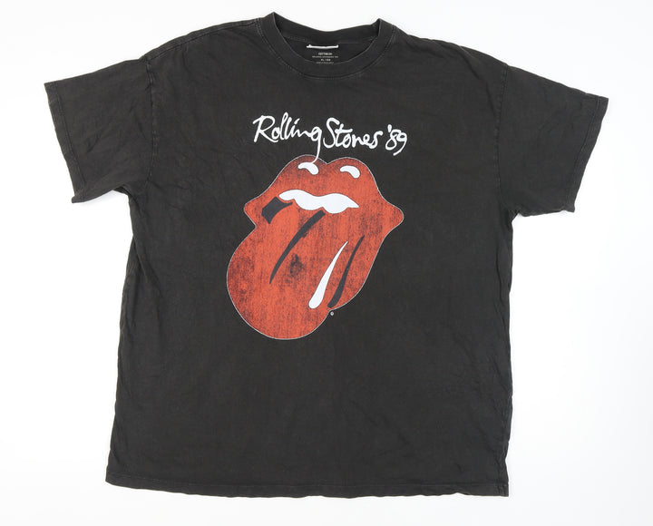 Cotton:On Unisex Black XL Relaxed T-Shirt