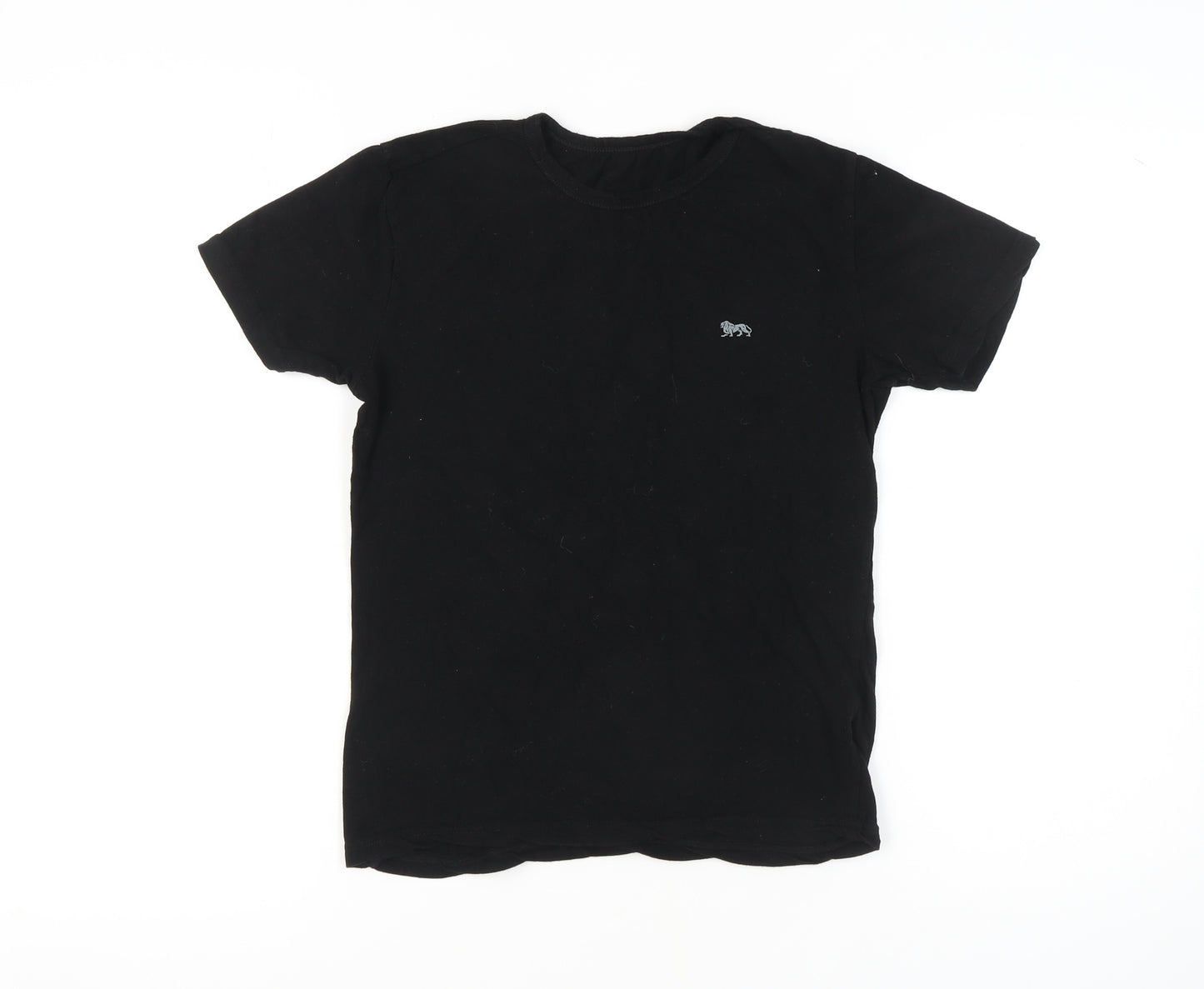 Lonsdale Black T-Shirt Unisex S Basic Cotton