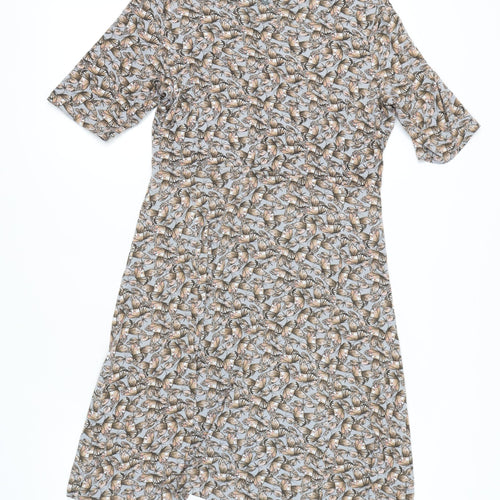 Next Women Multicoloured Floral Dress Size 14