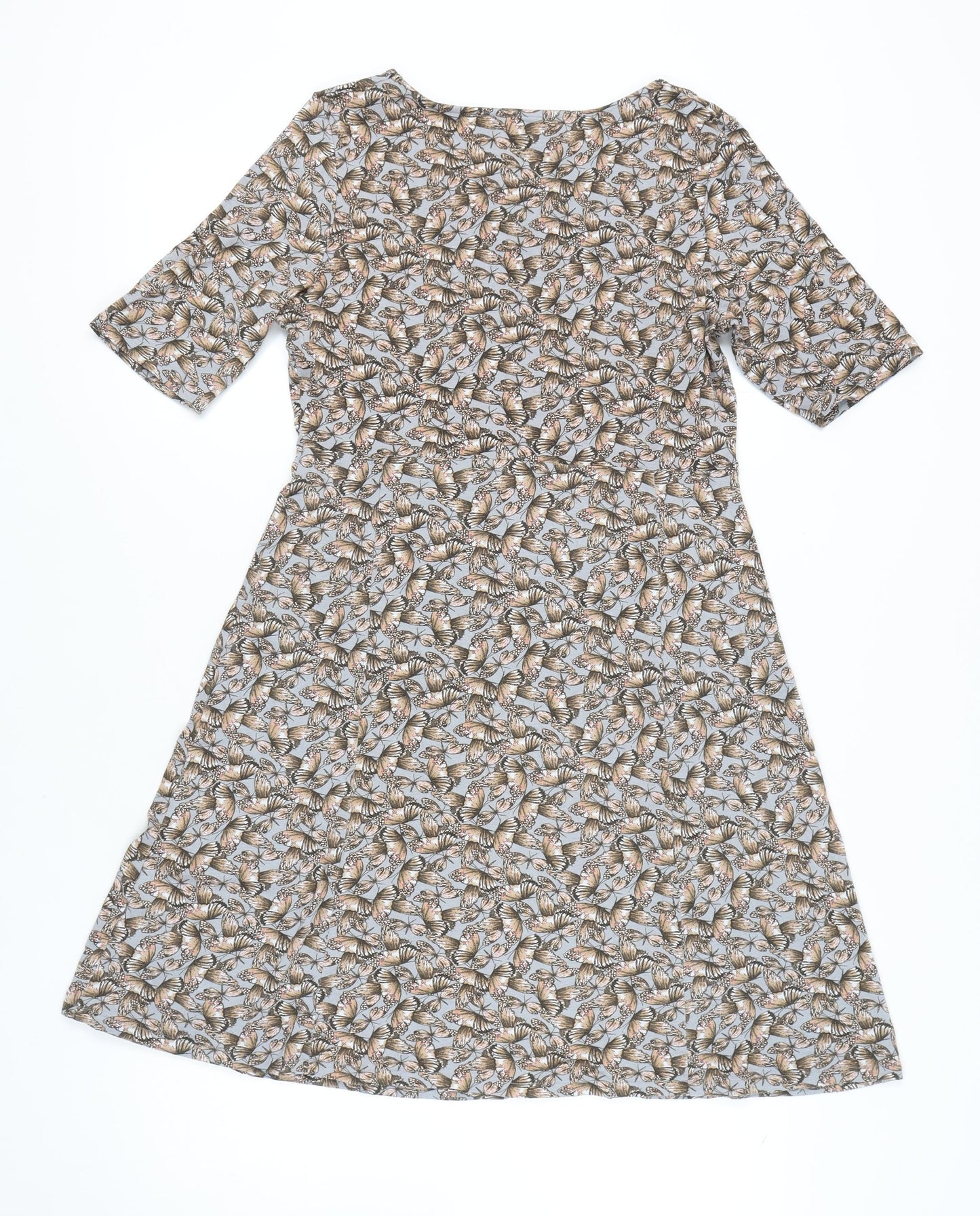 Next Women Multicoloured Floral Dress Size 14