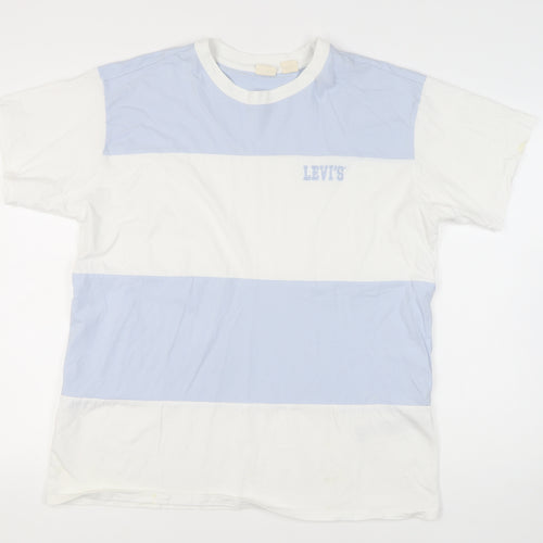 Levi's Men's Multicoloured Striped T-Shirt M