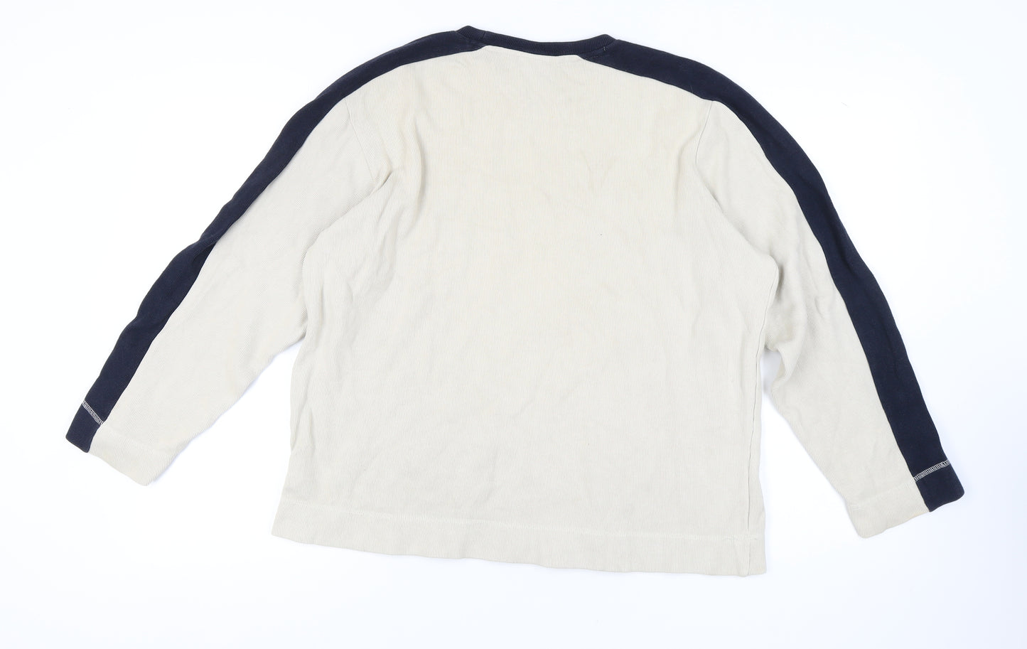 Burton Men's Beige Pullover Sweater L, Long Sleeve