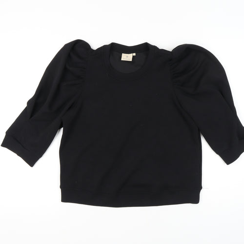 Peppercorn Women's Black Puff Sleeve T-Shirt M