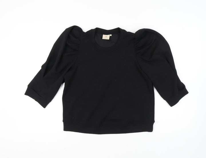 Peppercorn Women's Black Puff Sleeve T-Shirt M