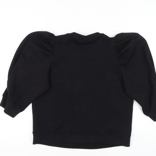 Peppercorn Women's Black Puff Sleeve T-Shirt M