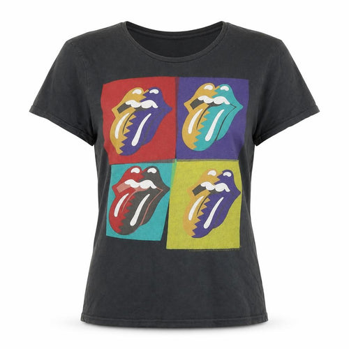 H&M Women's Black T-Shirt, Size S, Music Graphic