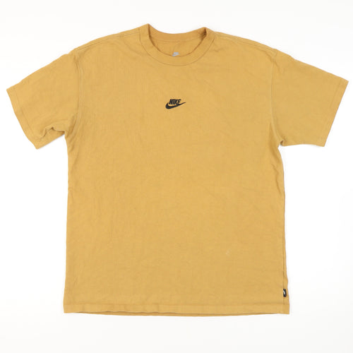 Nike Men's Brown Relaxed Fit T-Shirt Size M