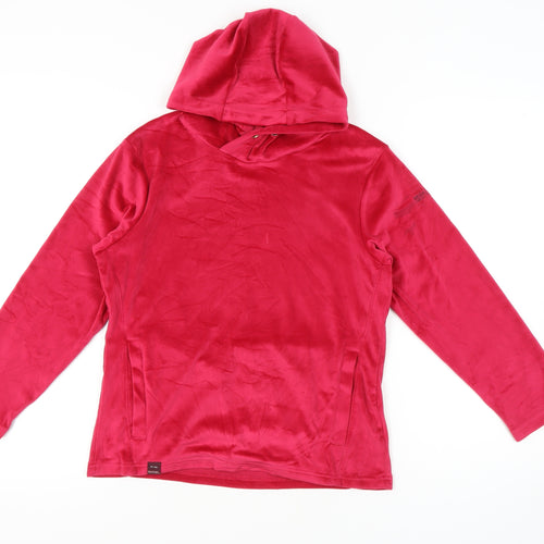 Regatta Girls Red Pullover Hoodie 11-12 Years with Logo