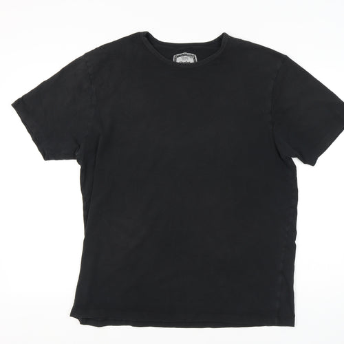 Charles Wilson Men's Black 2XL Crew Neck T-Shirt