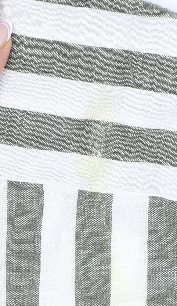 Marks and Spencer Men's Multicoloured XL Striped Shirt