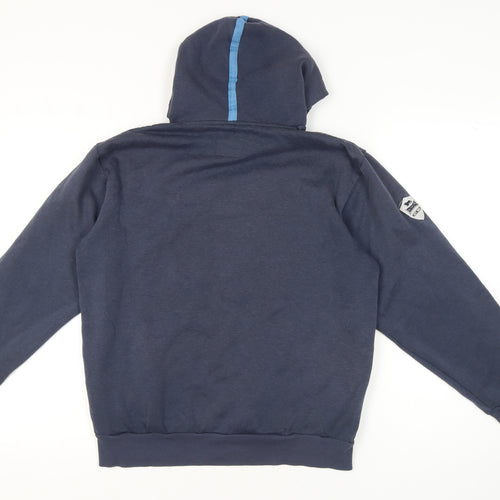 Lonsdale Men's Blue Pullover Hoodie S