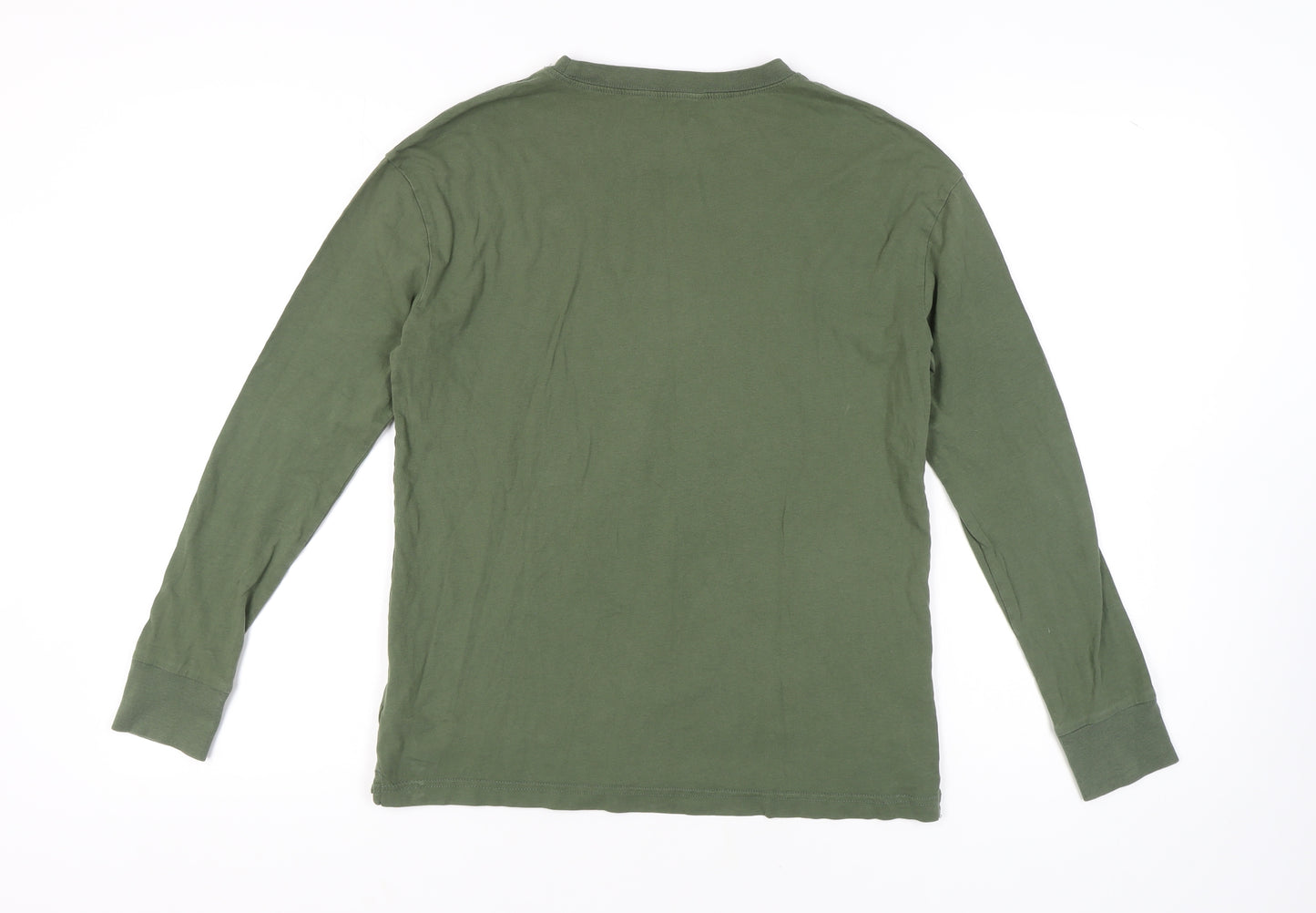 H&M Boys Green Long Sleeve Graphic T-Shirt 12 Years