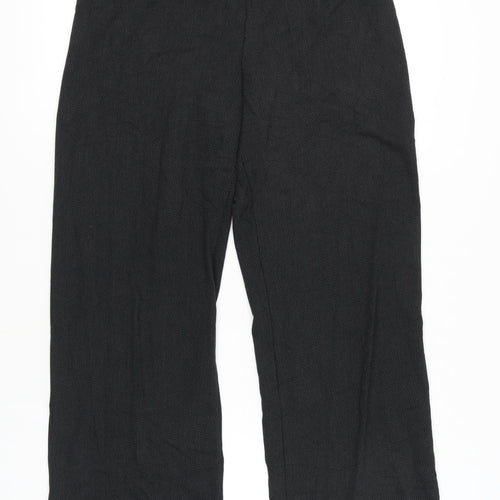 Klass Women's Black Wide-Leg Trousers Size 14