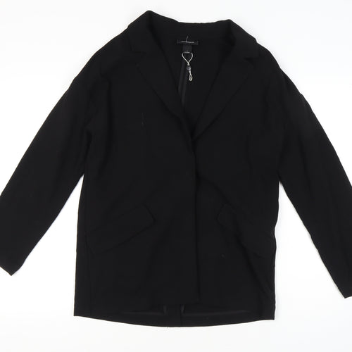 Monki Women's Black Blazer Size S Regular Fit