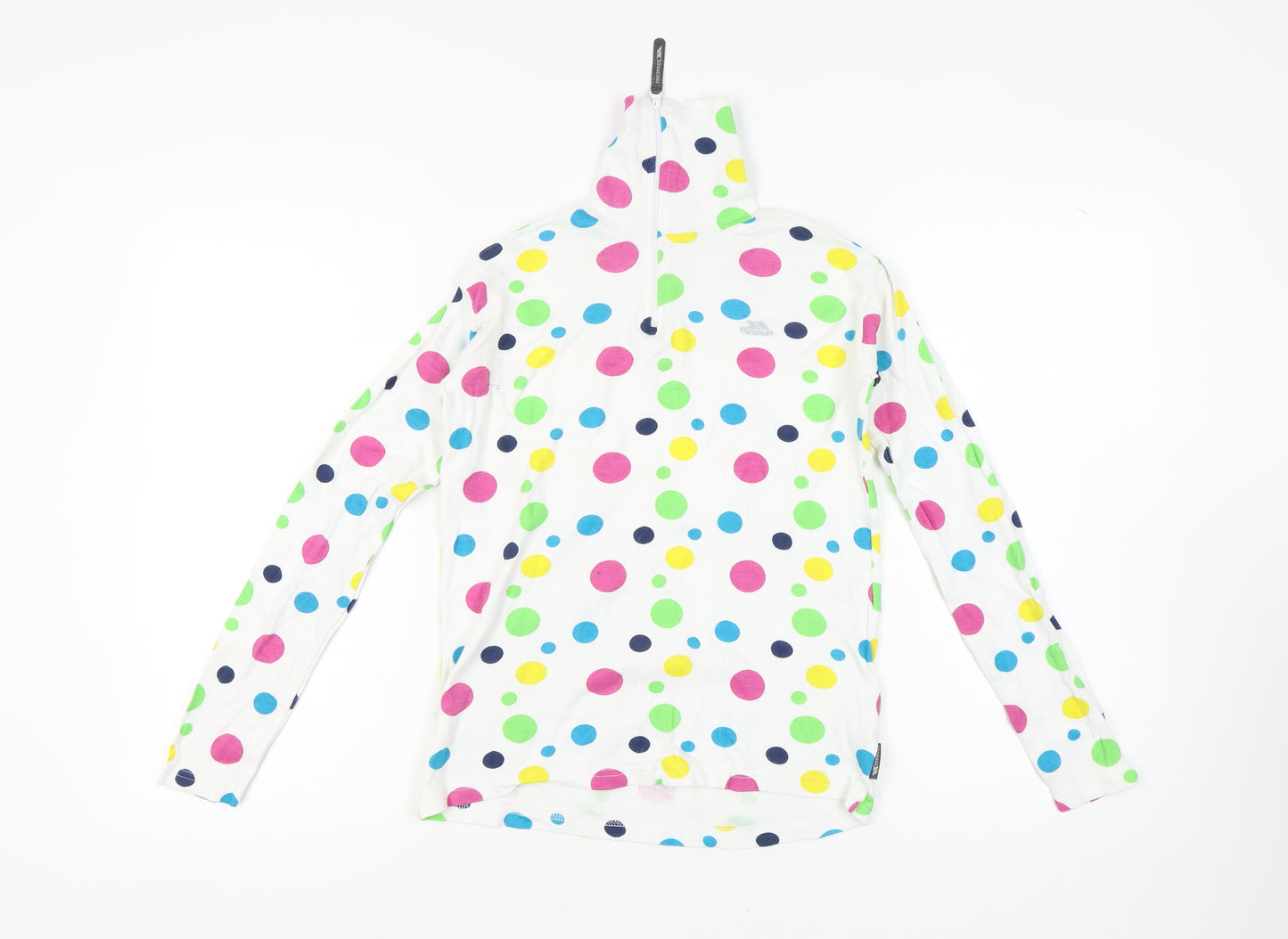 Trespass Girls Multicoloured Polka Dot Long Sleeve T-Shirt Size 11