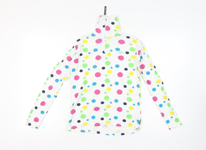 Trespass Girls Multicoloured Polka Dot Long Sleeve T-Shirt Size 11