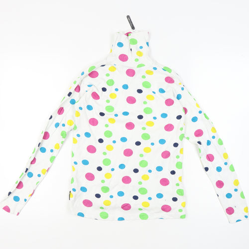 Trespass Girls Multicoloured Polka Dot Long Sleeve T-Shirt Size 11