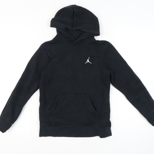 Jordan Boys Black Pullover Hoodie - M - Casual Sportswear