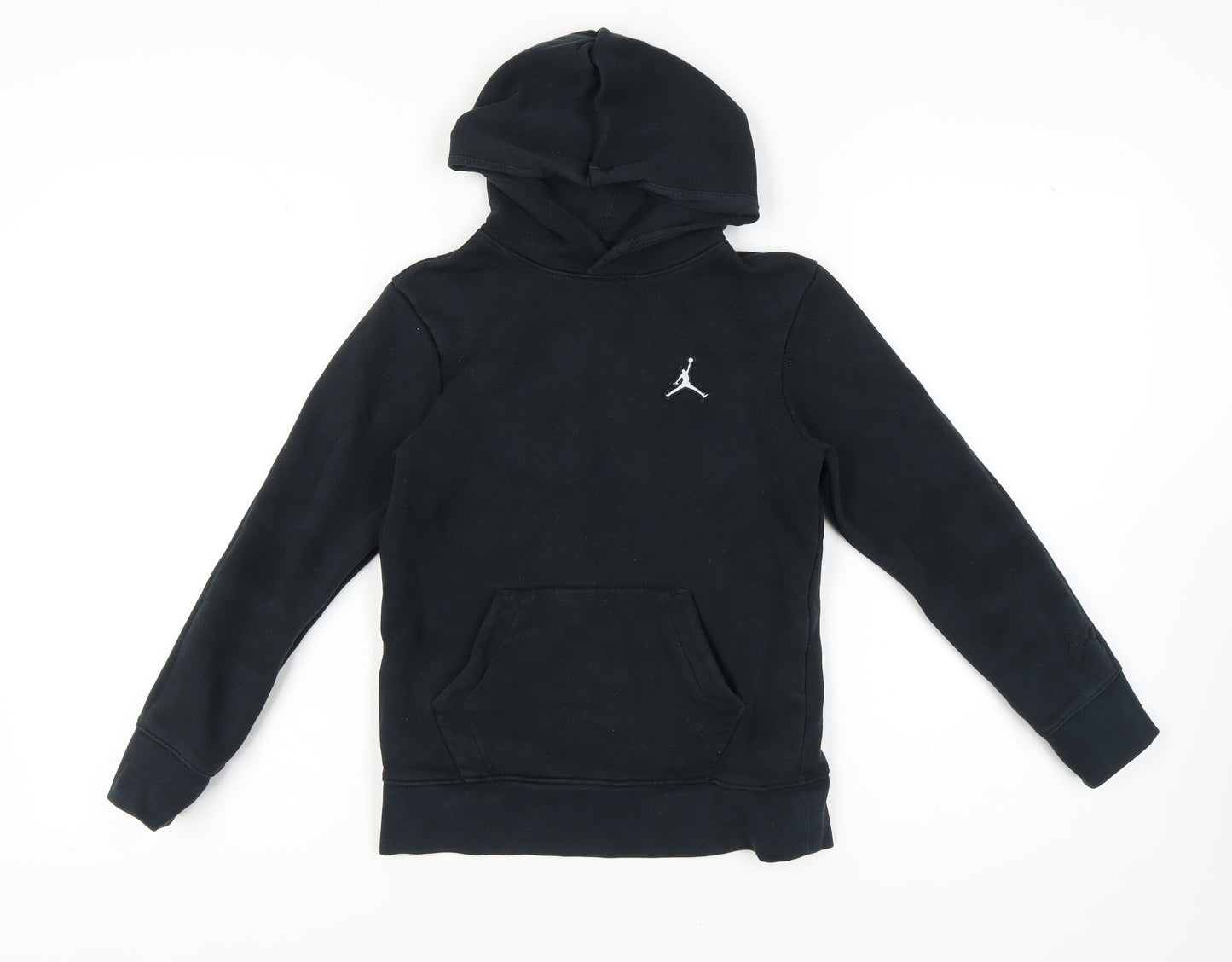 Jordan Boys Black Pullover Hoodie - M - Casual Sportswear