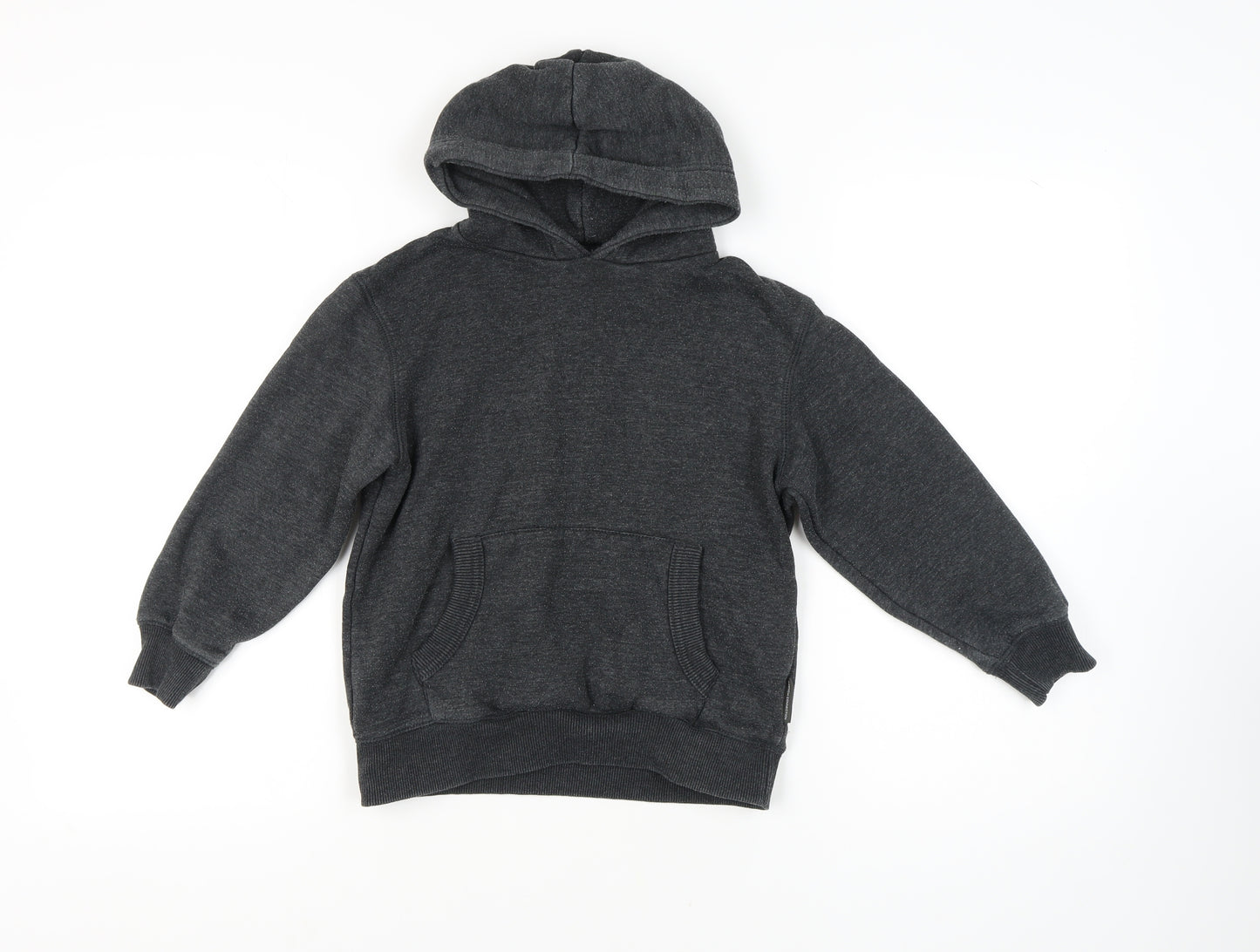 French Connection Boys Grey Pullover Hoodie 9-10 Years