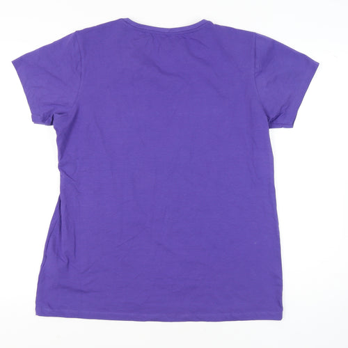 Mountain Warehouse Women’s Purple T-Shirt UK 18