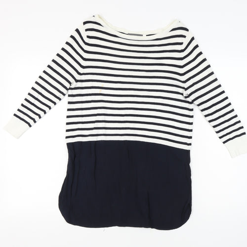 Mint Velvet Womens Multicoloured Striped Cardigan