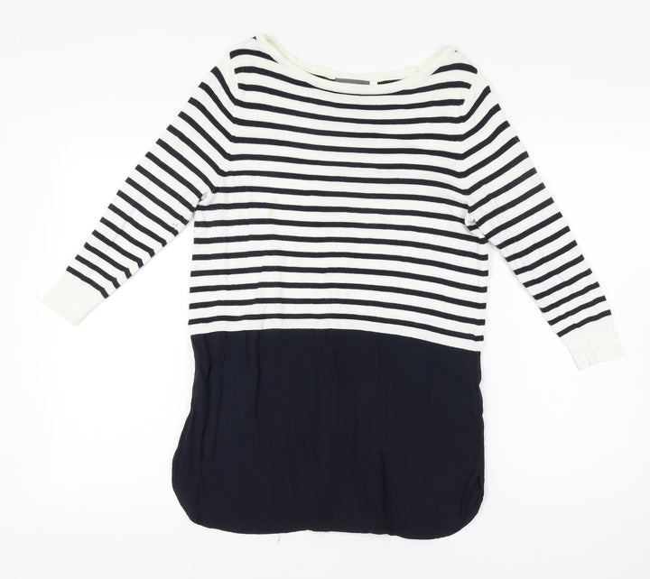 Mint Velvet Womens Multicoloured Striped Cardigan