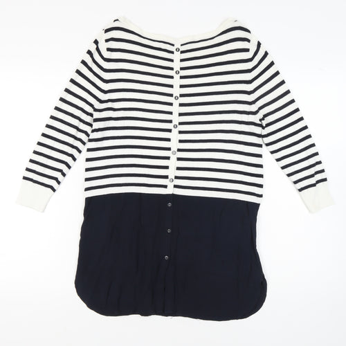 Mint Velvet Womens Multicoloured Striped Cardigan