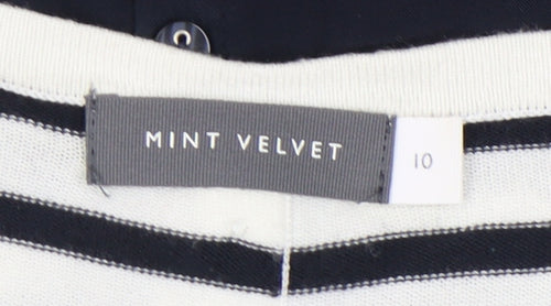 Mint Velvet Womens Multicoloured Striped Cardigan