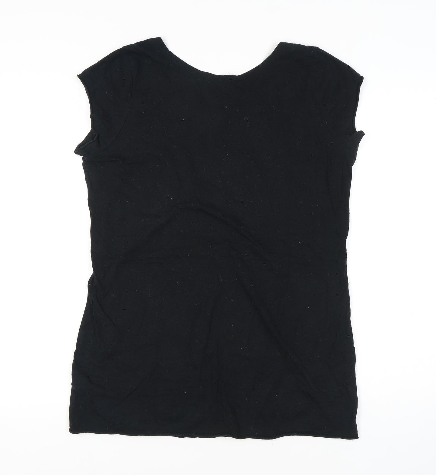 Dorothy Perkins Women's Black Skull T-Shirt Size 16