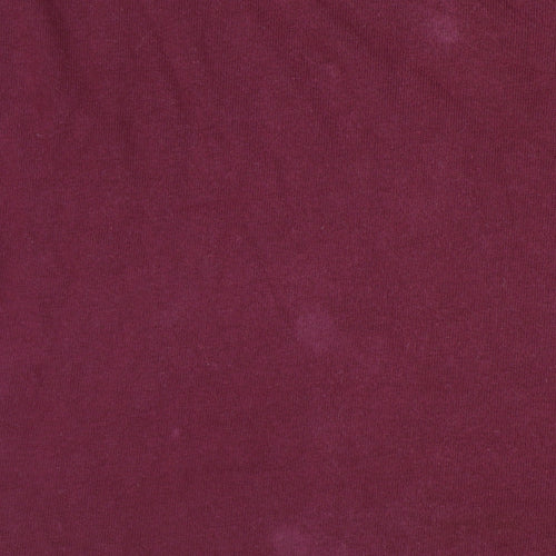 Marks and Spencer Mens Red Long Sleeve Polo M