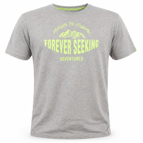 Kathmandu Men's Grey Adventure Logo T-Shirt, Size L