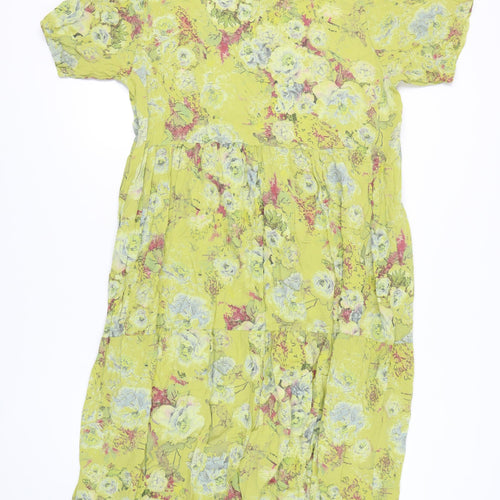 Unisono Women's Floral Dress Multicoloured Size L