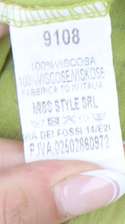 Unisono Women's Floral Dress Multicoloured Size L